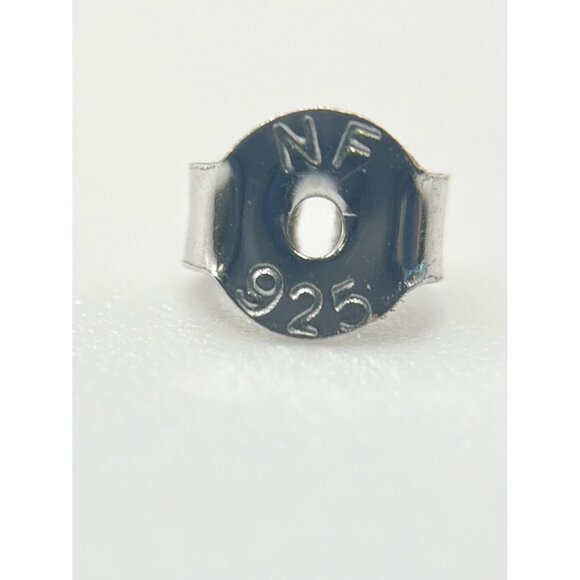 Chapal Zenray Thailand Sterling Silver Peridot Amethyst Dangle Earrings Textured - Picture 6 of 8